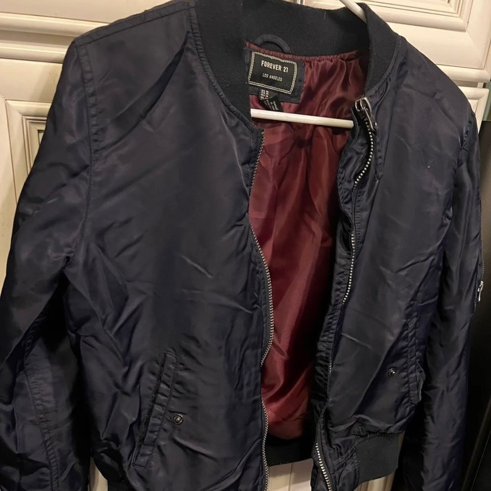 Forever 21 Los Angeles California Bomber Jacket Women's M